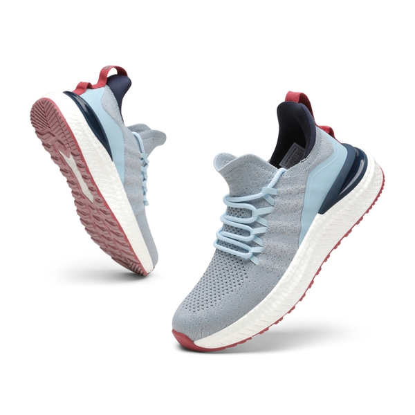 Slip on Walking Sneakers - HAZE BLUE - 5